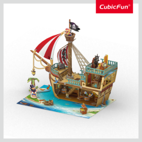 Cubic Fun - Puzzle 3D Nava Comorilor 157 Piese Cubic Fun - 1